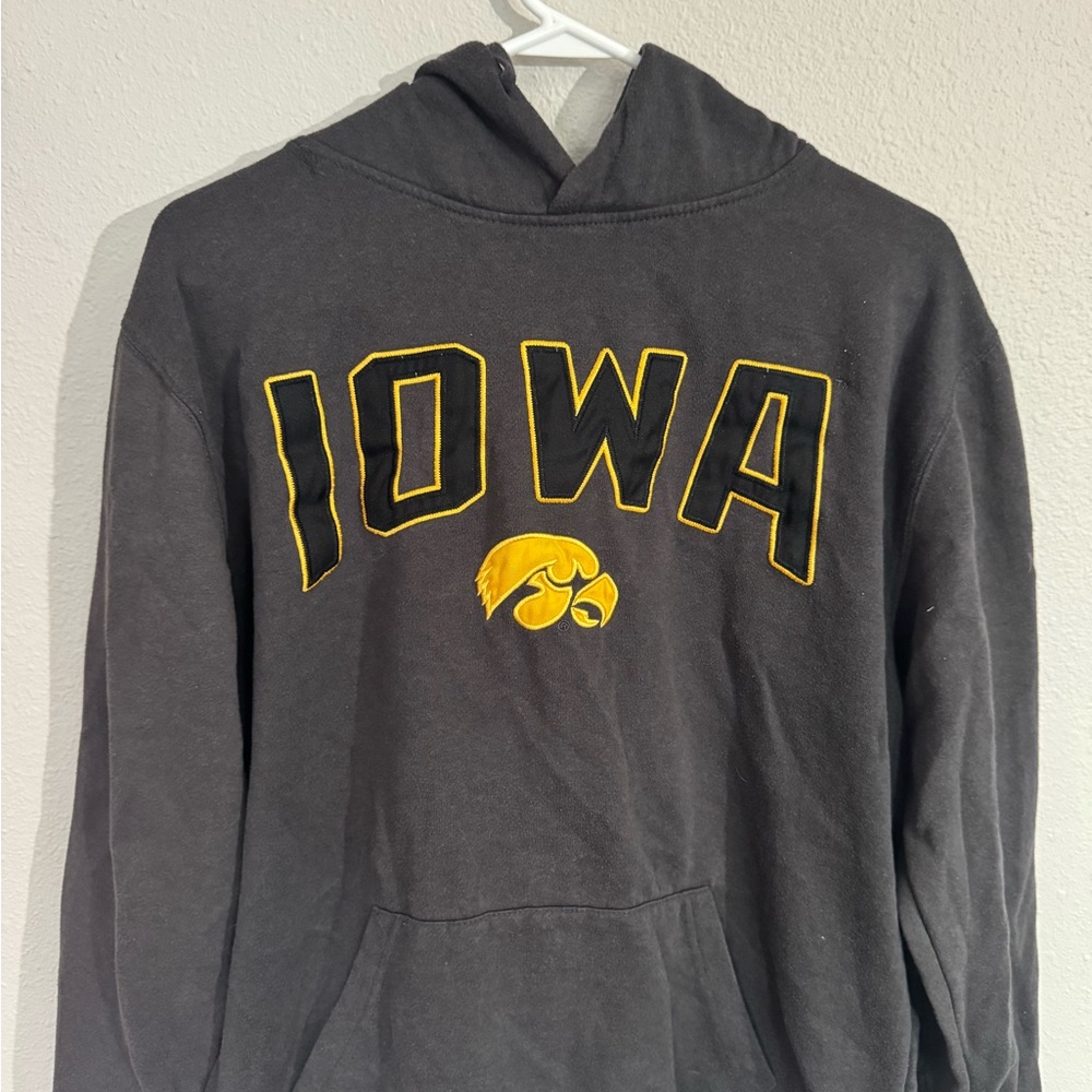 Iowa Black and Yellow Men's Hoodie